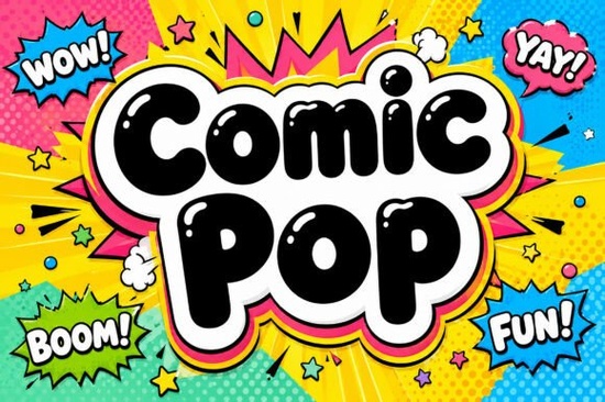 Comic Pop Font